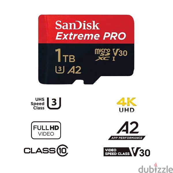 SanDisk Extreme Pro microSDXC UHS, SD 1 TB | كارت ميموري تيرا، سانديسك 7