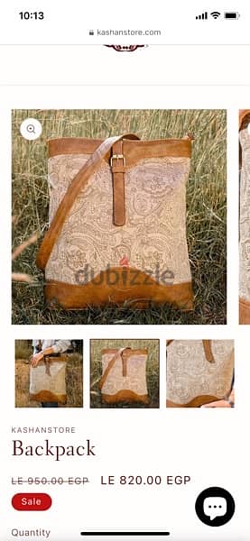 kashan bag