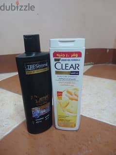 Tresemme. and.  clear