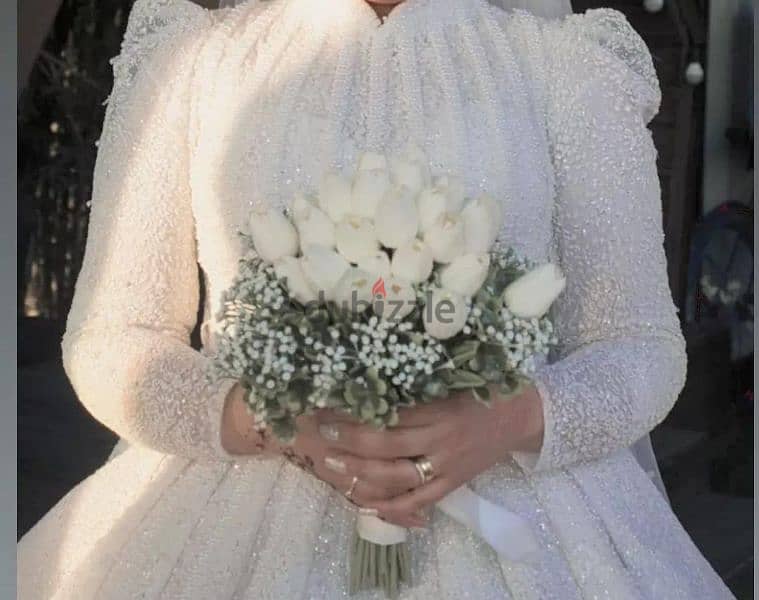 فستان زفاف مودرن 1