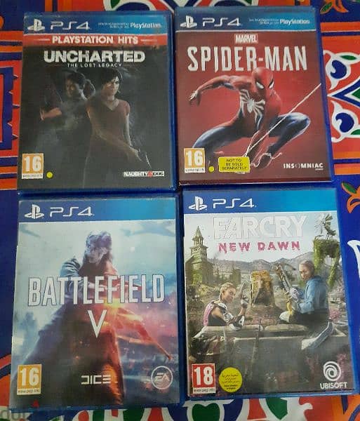 PS4 games for sale 0