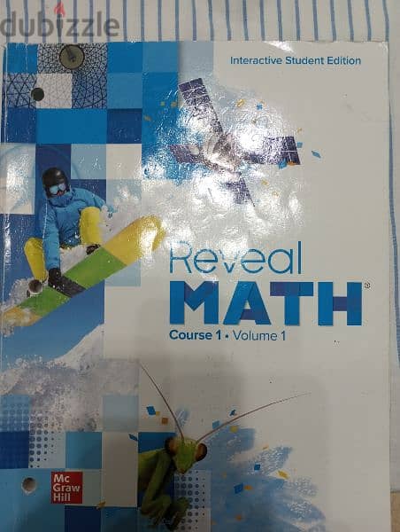 computer, French, science, and math books for grade 6 (written in) 4