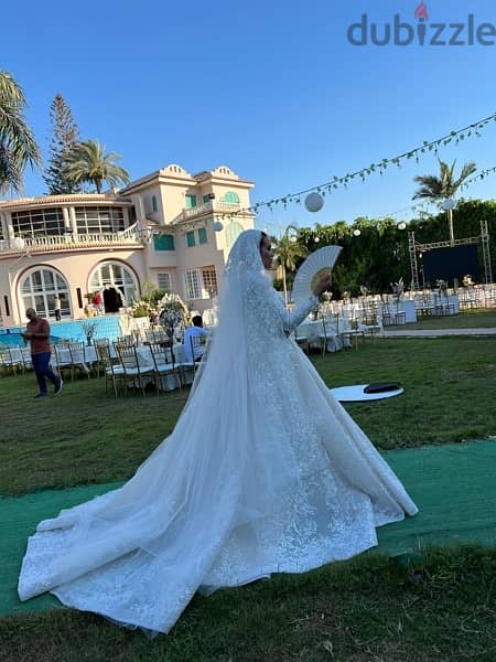 wedding dress & Veil 3