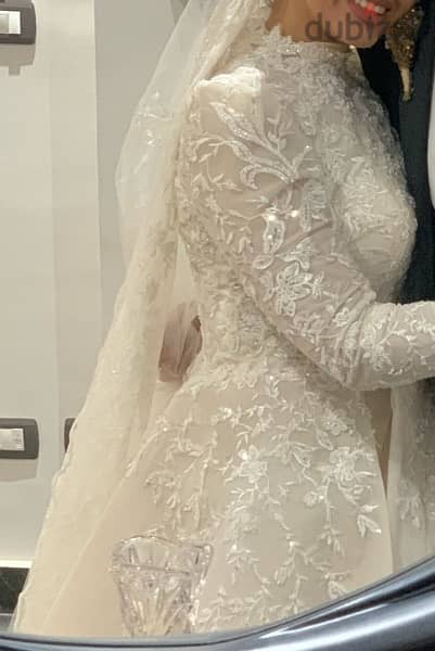 wedding dress & Veil 5