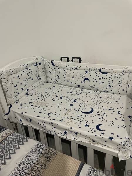 baby bed with mattress 2