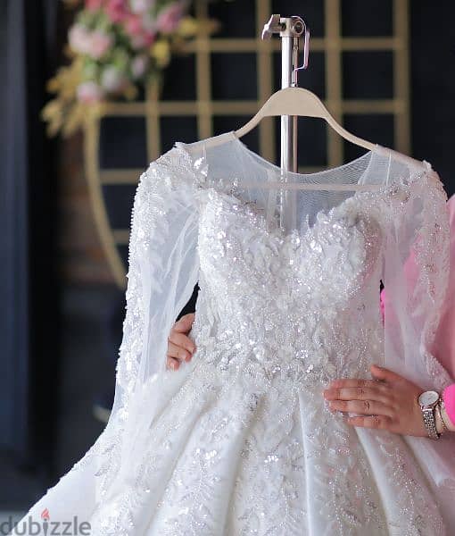 فستان فرح للبيع حالة ممتازة في مدينة بدر 2