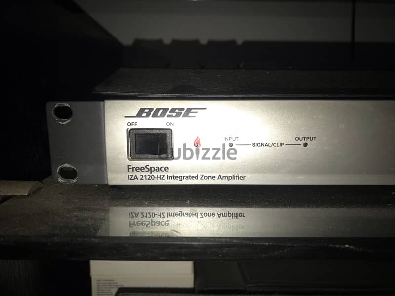 Bose Freespace  Amplifier with  speakers   طاقم سماعات وامبليفاير bose 1