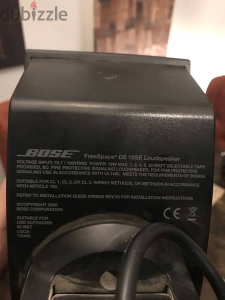 Bose Freespace  Amplifier with  speakers   طاقم سماعات وامبليفاير bose 5