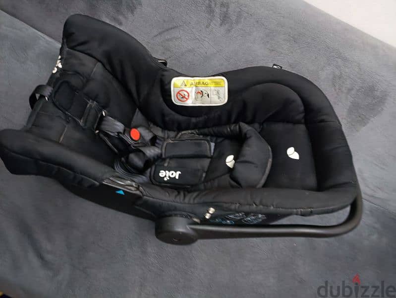 used - Joie car seat - black 2