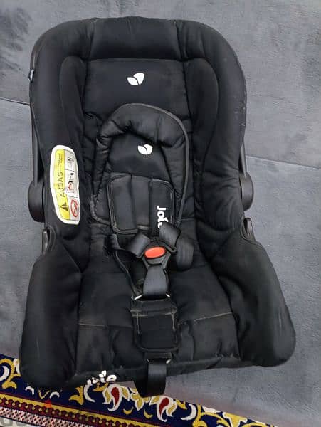 used - Joie car seat - black 3