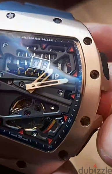 Richard mille mirror original Italy imported 
sapphire crystal 9