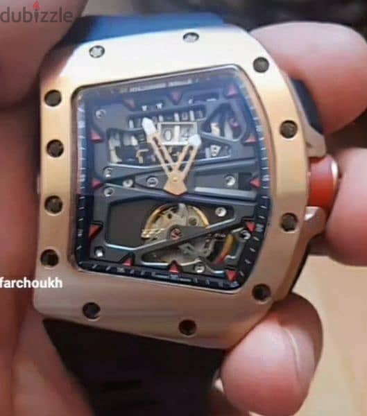 Richard mille mirror original Italy imported 
sapphire crystal 10