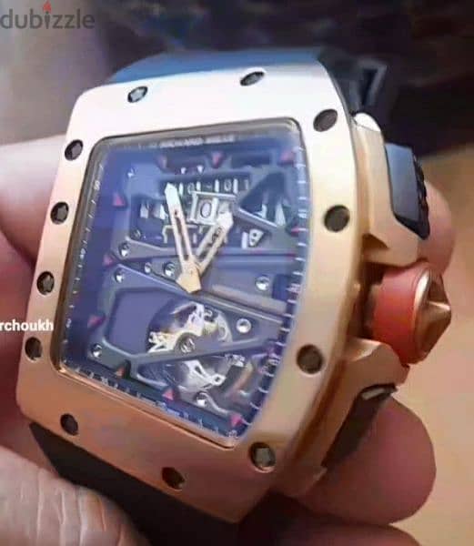 Richard mille mirror original Italy imported 
sapphire crystal 15