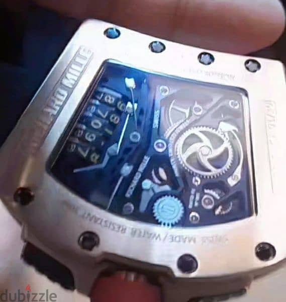 Richard mille mirror original Italy imported 
sapphire crystal 16