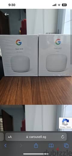 Google Nest Wifi access point with speaker