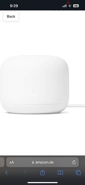Google Nest Wifi access point with speaker 1