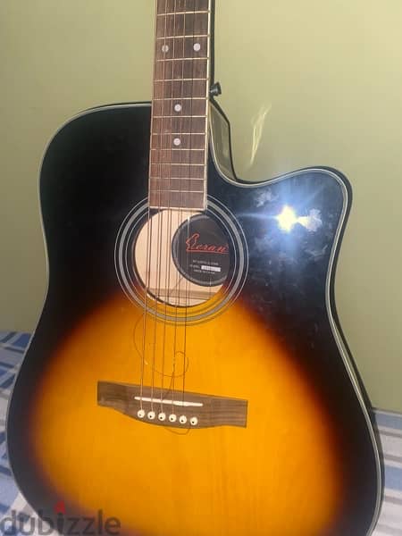 full size classical guitar brown 1