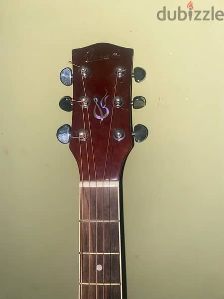 full size classical guitar brown 2