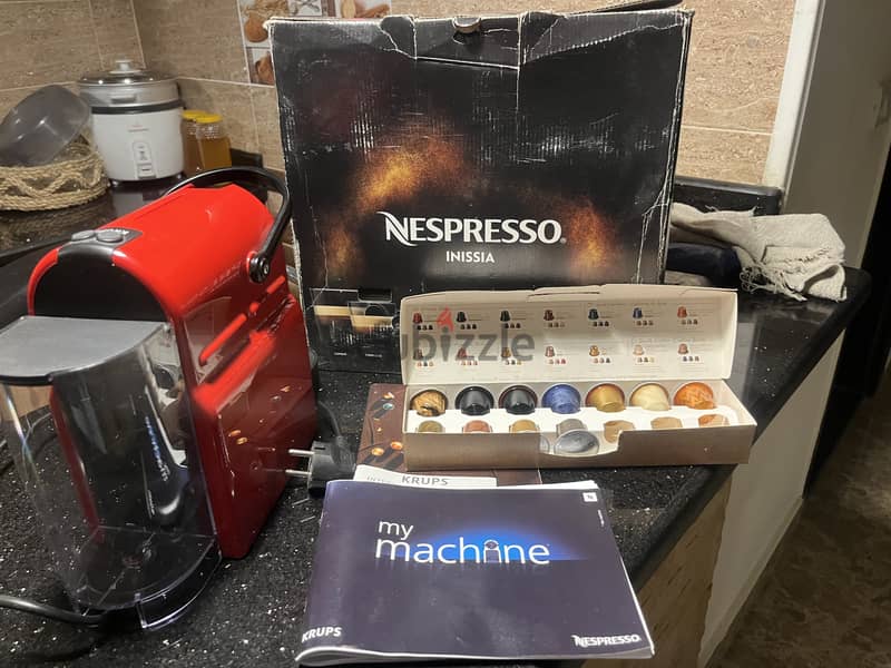 ماكينةتحضير قهوة نسبريسو 1