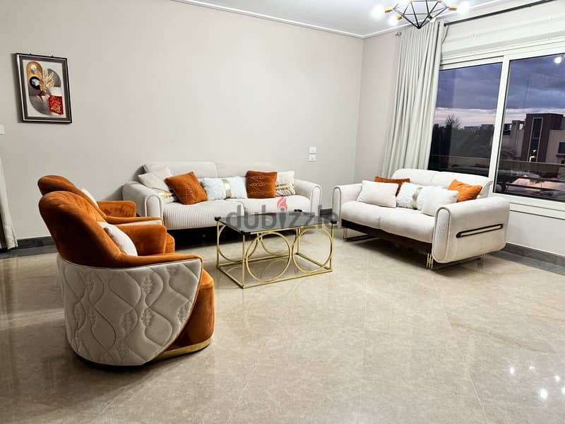شقة مفروشة للايجار - نيو جيزه New giza fully furnished 8