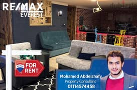 Furnished ground apartment for rent with pool in Beverly Hills - ElSheikh Zayed