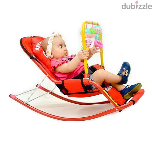 • طفلك بيعيط كتيروبتدوري على حاجة تلهيه، كرسي الهزاز للاطفال 2