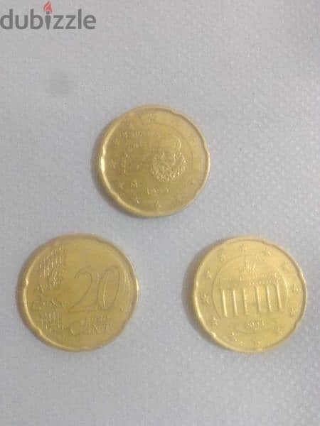 عملات اليورو قديمة 0