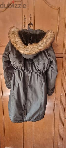LC wakiki kaki coat with fleece inside 1