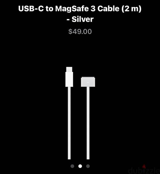 Apple USB-C to MagSafe 3 Cable 1