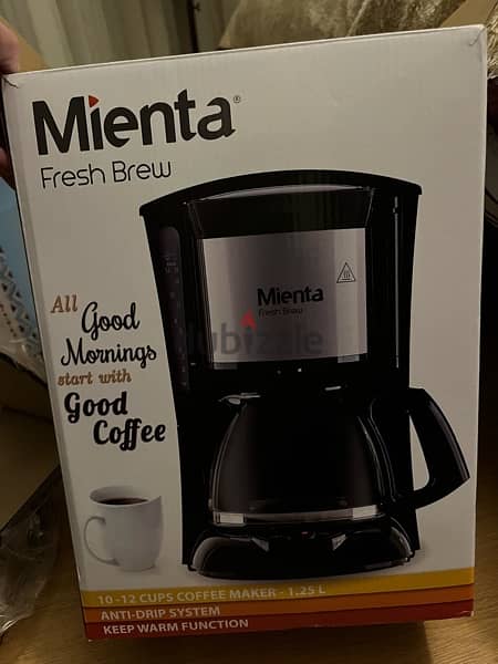 Mienta - American Coffee Maker - Fresh Brew - CM31216A - 10-12 Cups 1