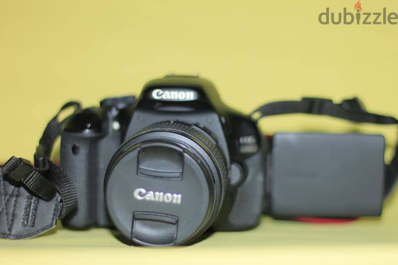 كاميرا كانون دي 600كسر الزيرو حرفياً معاها لينس 18-55 0