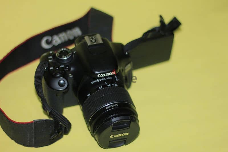كاميرا كانون دي 600كسر الزيرو حرفياً معاها لينس 18-55 1
