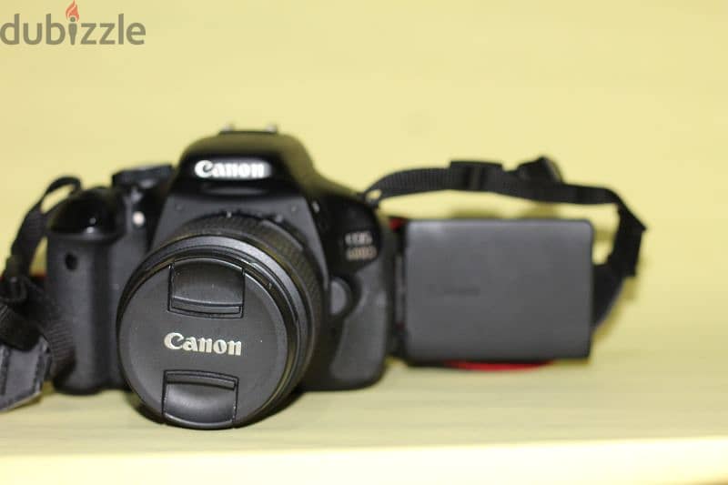 كاميرا كانون دي 600كسر الزيرو حرفياً معاها لينس 18-55 5