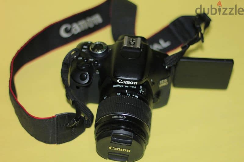 كاميرا كانون دي 600كسر الزيرو حرفياً معاها لينس 18-55 11