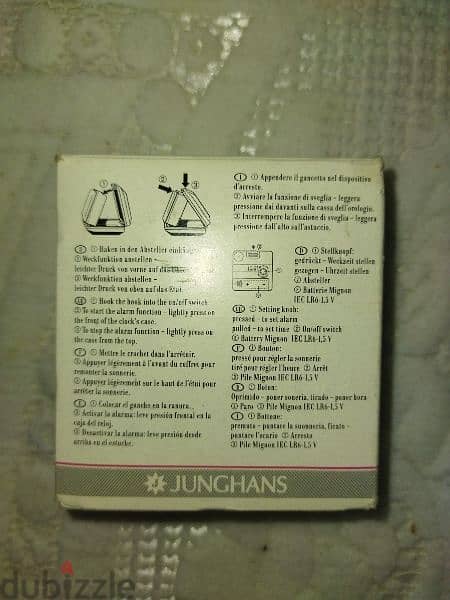 1990 junghans quarz alarm 5