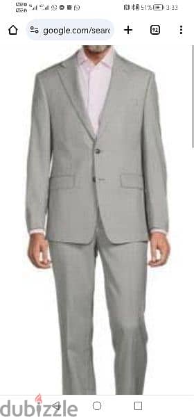 Calvin Klein Men's Slim Fit Suit