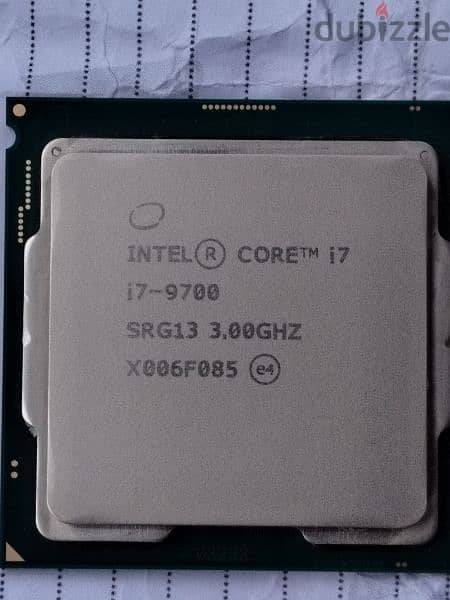 i7-9700  بحالة الجديد 0