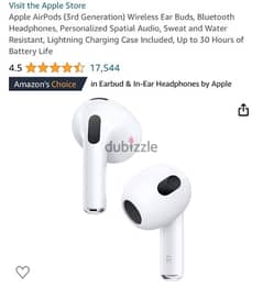 Apple Airpod 3rd sealed brand new 9000