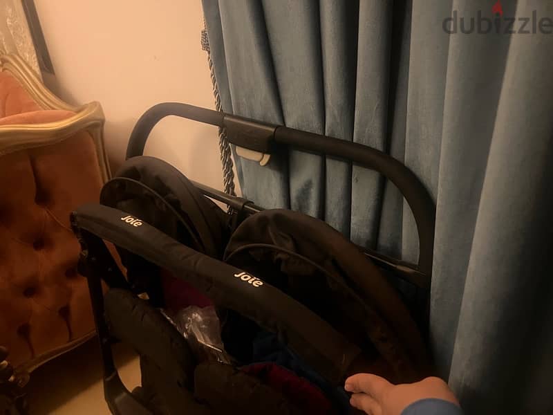 joie twin stroller used in a good condition 4