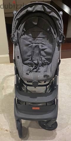 stokke scoot stroller with accessories - used 0