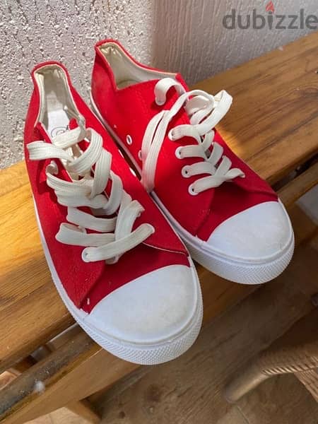 new sneakers red color size 41 1