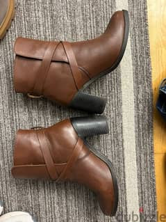 Polo brown half boot - like new , size 39