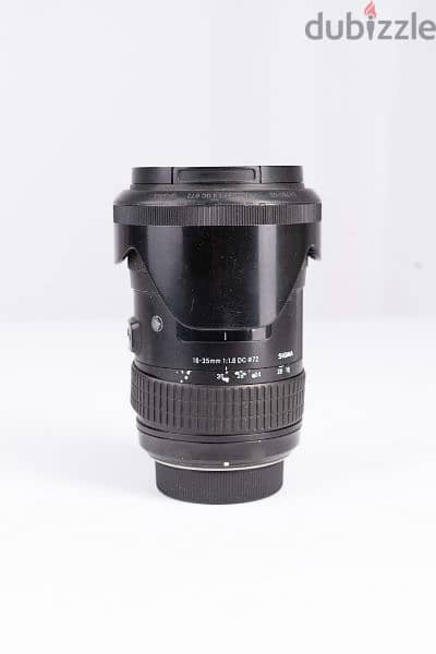 Sigma Art for Nikon Lens 18 - 35 mm F/1.8 Auto & Manual