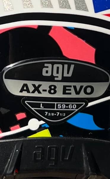 AGV Helmet AX-8 EVO motorcycle helmet خوذة موتسيكل 1