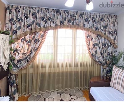 ستارة ليفنج  living room curtain