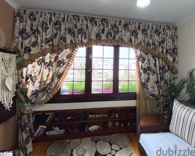 ستارة ليفنج  living room curtain 1