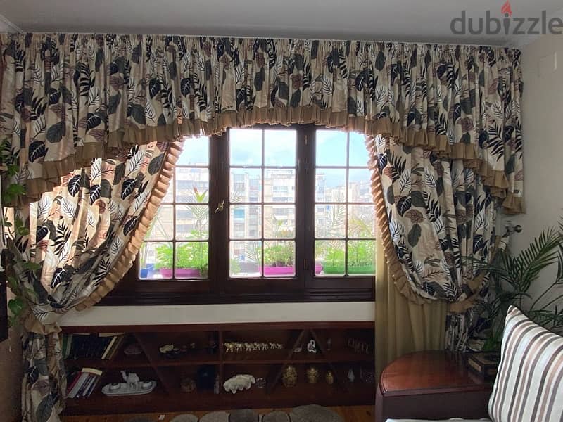 ستارة ليفنج  living room curtain 3
