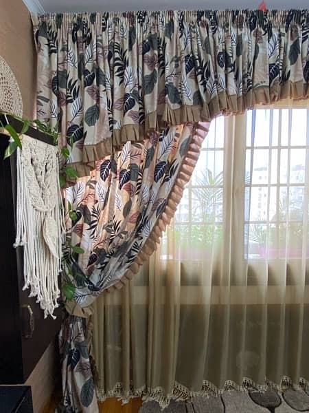 ستارة ليفنج  living room curtain 4