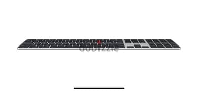Magic Keyboard with Touch ID and Numeric Keypad for Mac 0
