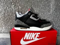 Air Jordan 3 Retro "Black/Cement" sneakers